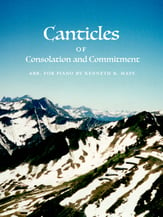 Canticles of Consolation and Commitment piano sheet music cover